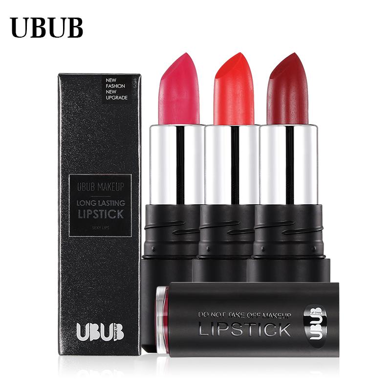 UBUB Waterproof Moisturizer Smooth Lipstick Luxury Velvet Lip Stick Matte