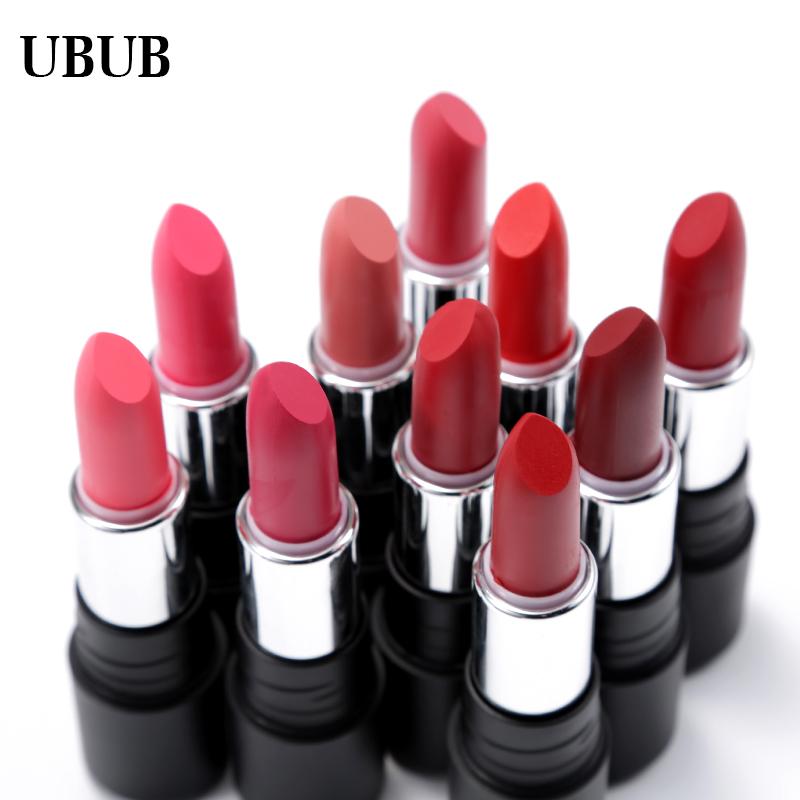 UBUB Waterproof Moisturizer Smooth Lipstick Luxury Velvet Lip Stick Matte