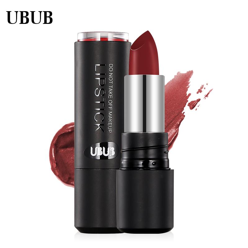 UBUB Waterproof Moisturizer Smooth Lipstick Luxury Velvet Lip Stick Matte